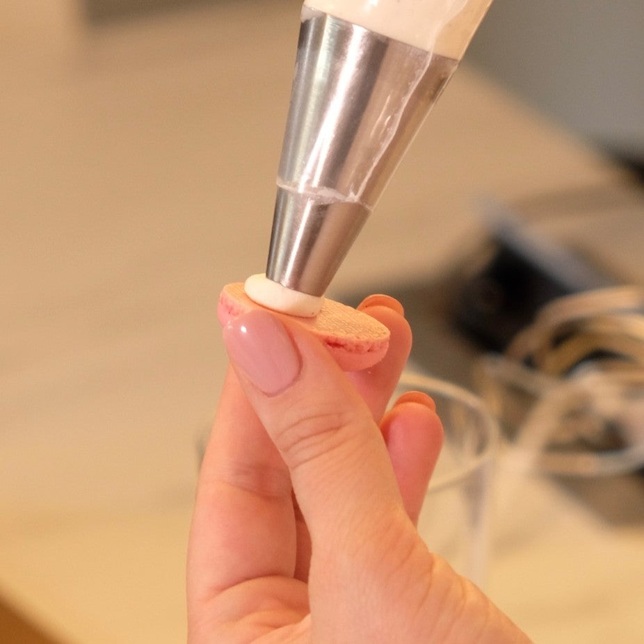 Live-Backevent mit Macarons