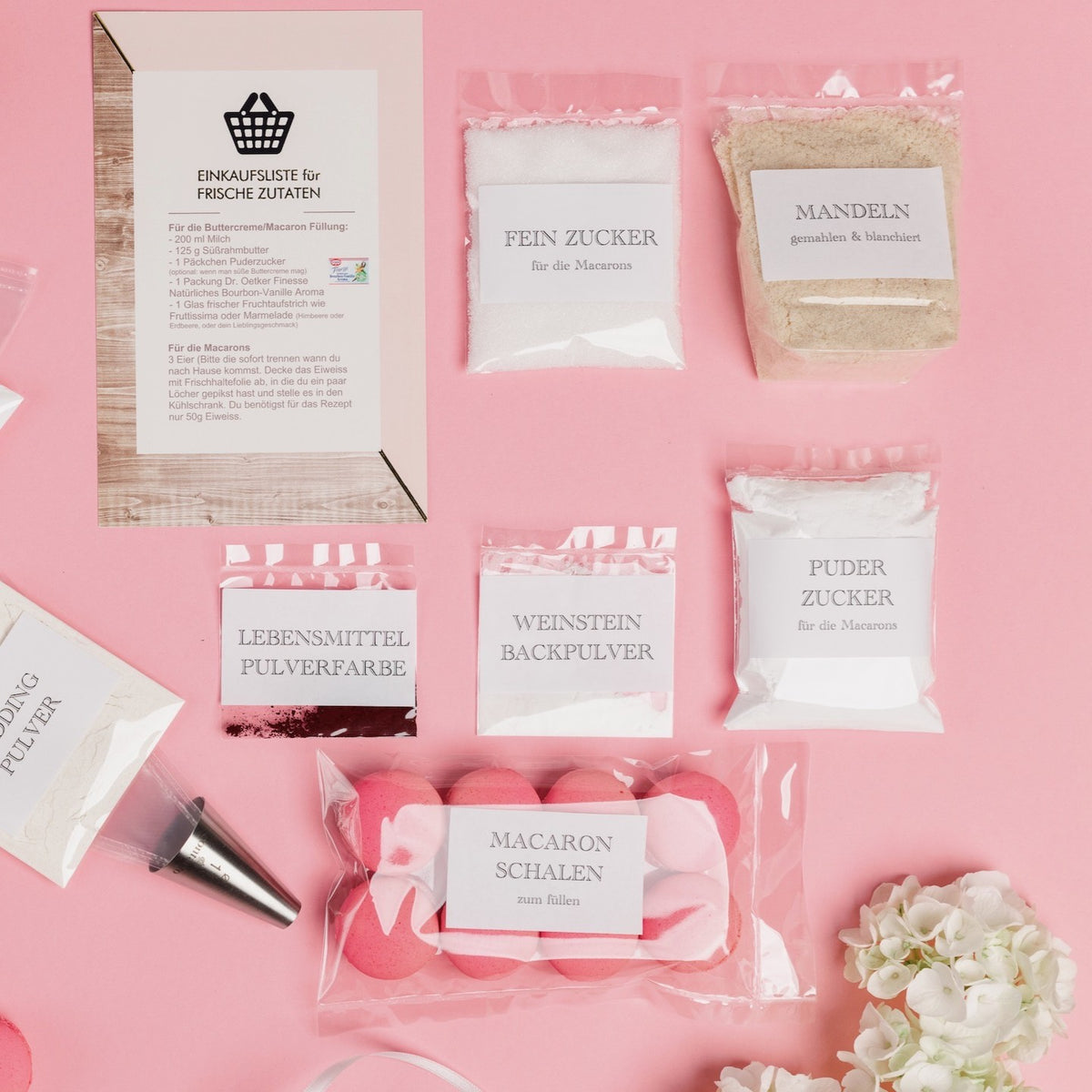 Virtuelle Firmenveranstaltung mit Macarons