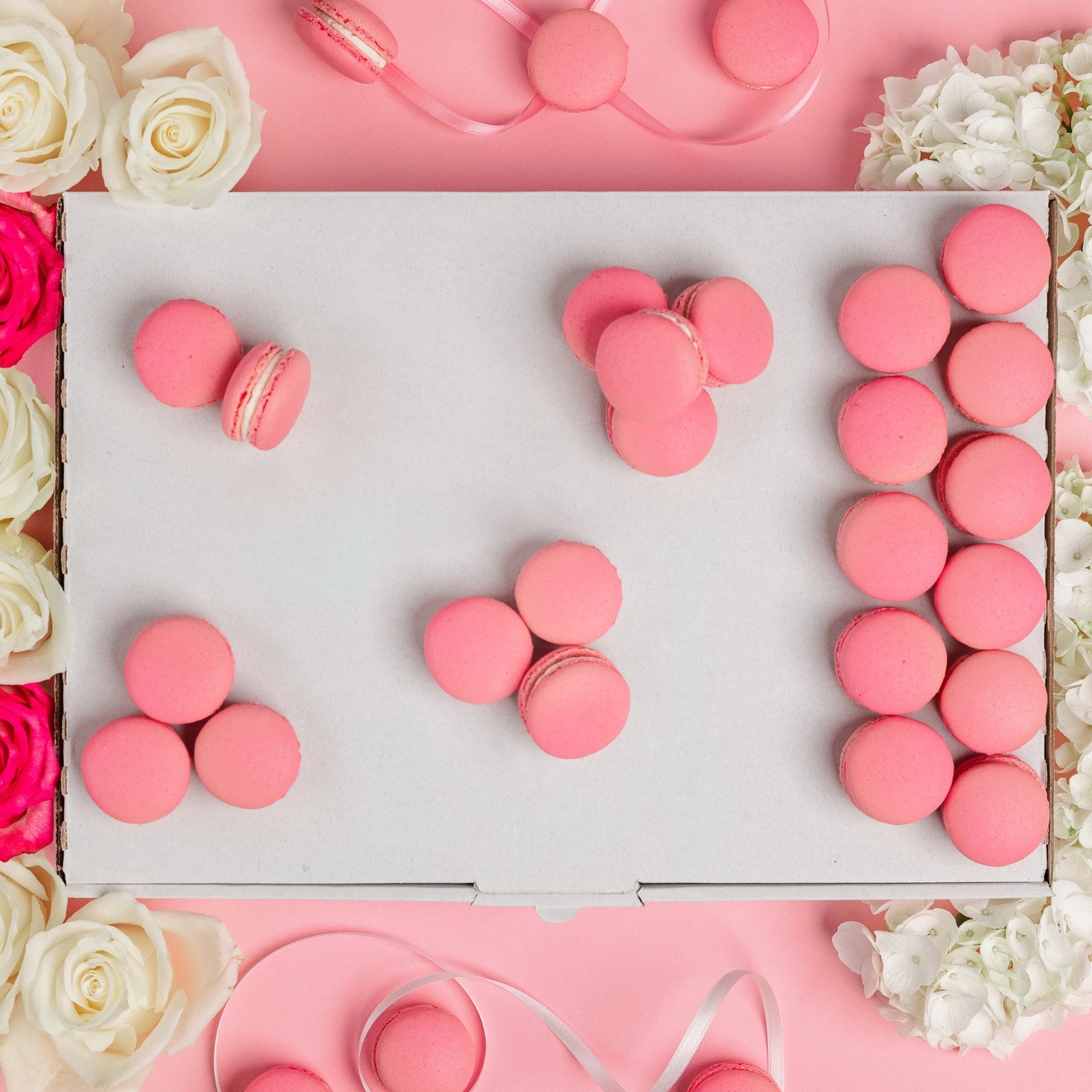 Virtual bachelorette baking party with macarons