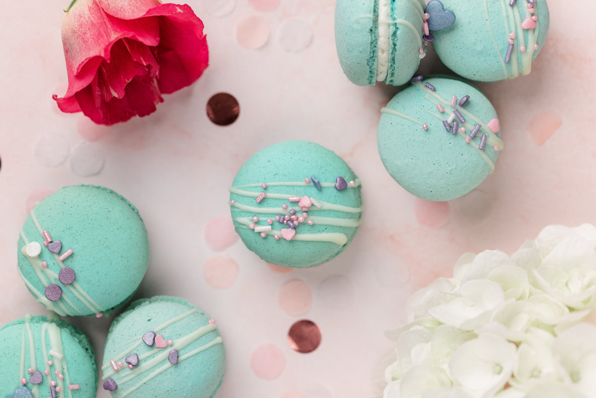 Individuell gestalteter Macarons