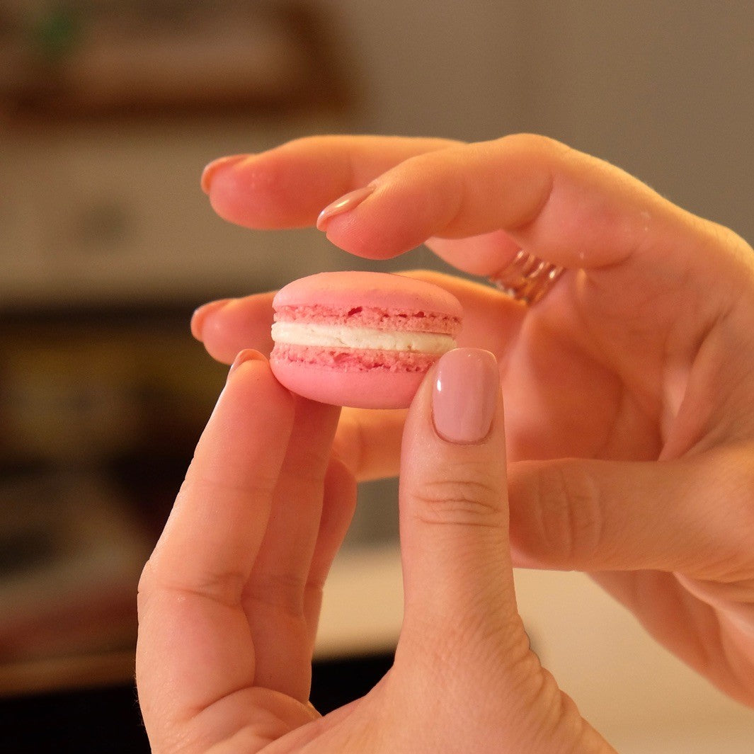 Live baking event with macarons