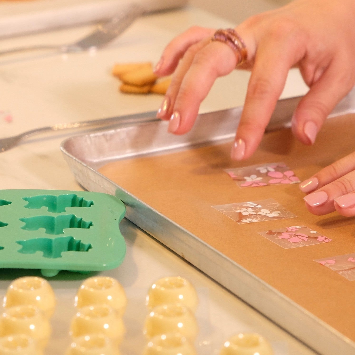 Live-Backevent mit Schokolade