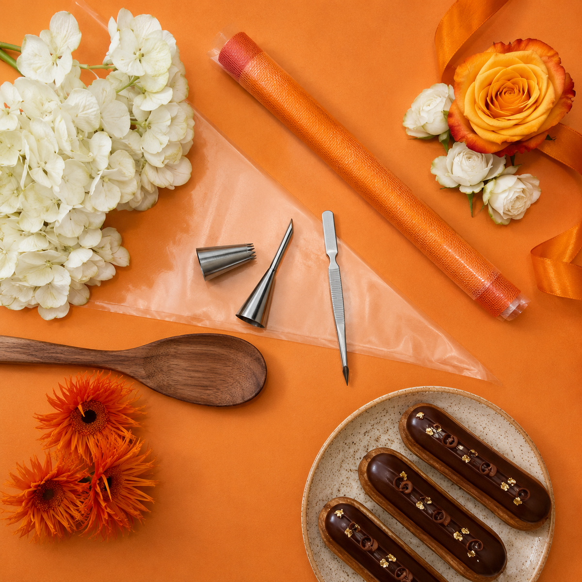 Eclair Backset um Eclairs zu backen