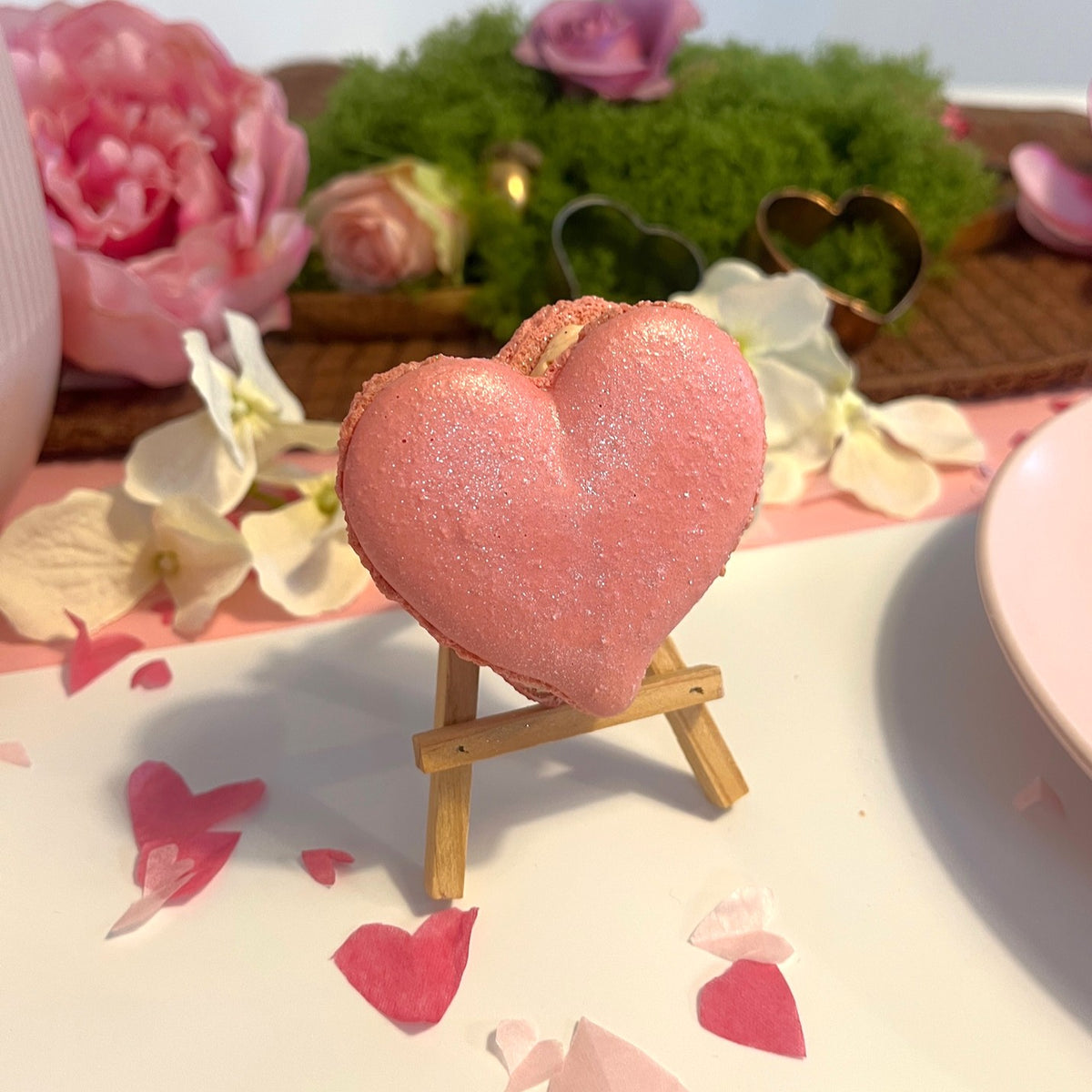 Valentinstag Backkurs: Herz-Macarons und Brownies