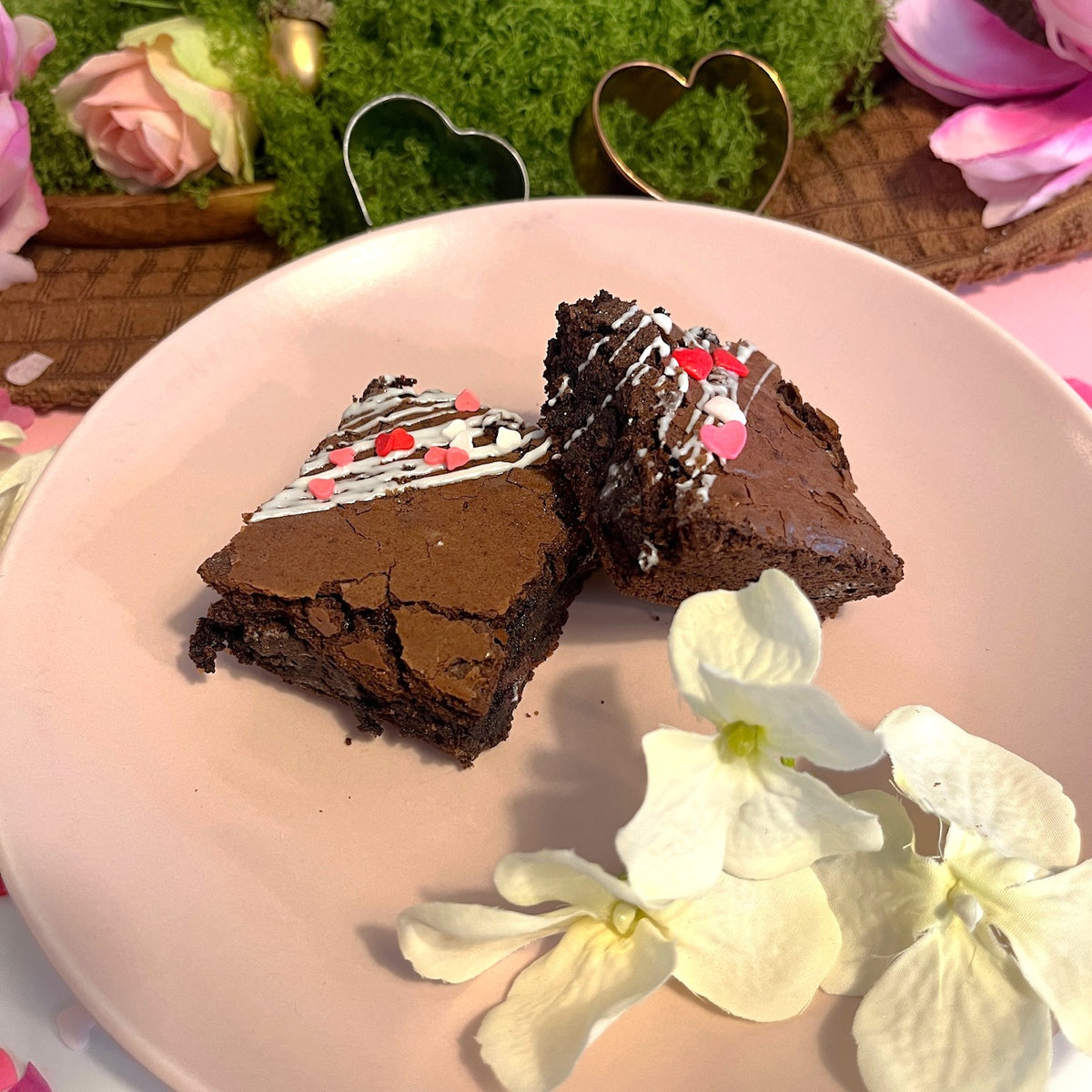 Valentinstag Backkurs: Herz-Macarons und Brownies