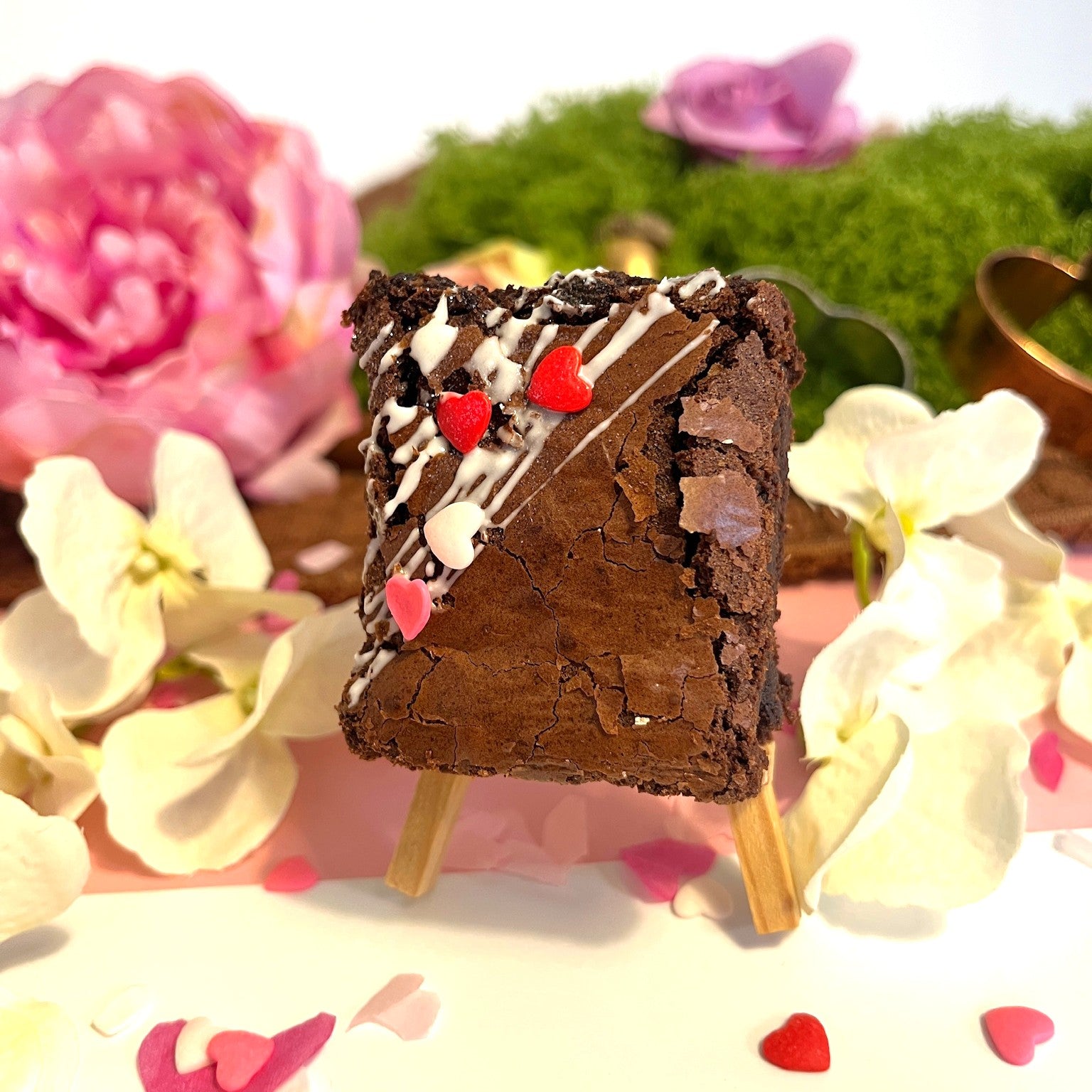 Valentinstag Backkurs: Herz-Macarons und Brownies
