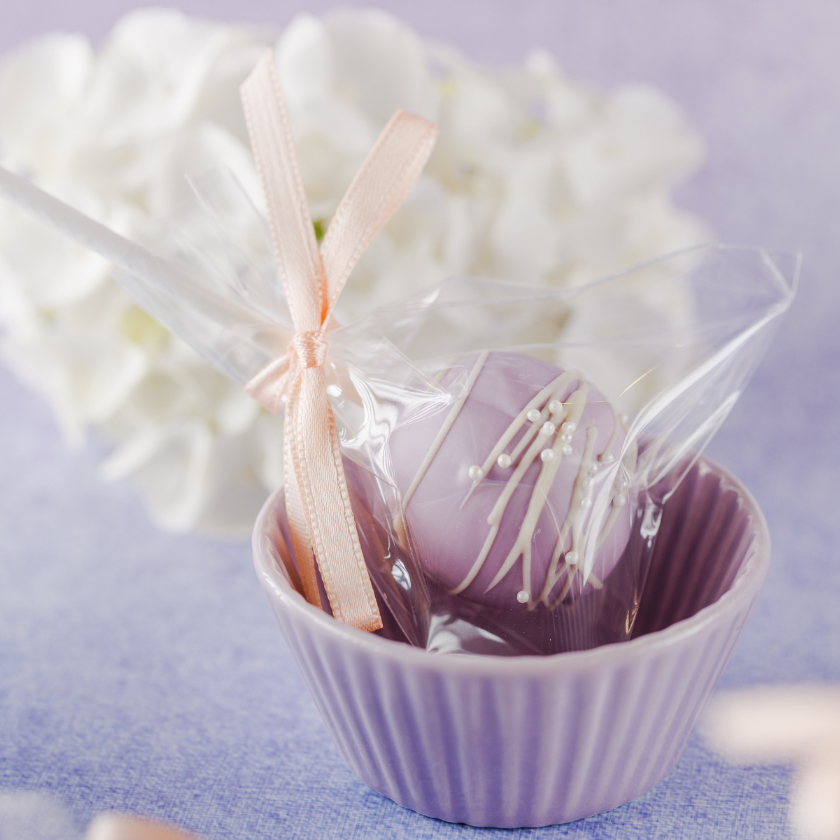 Einzeln verpackte Cake Pops