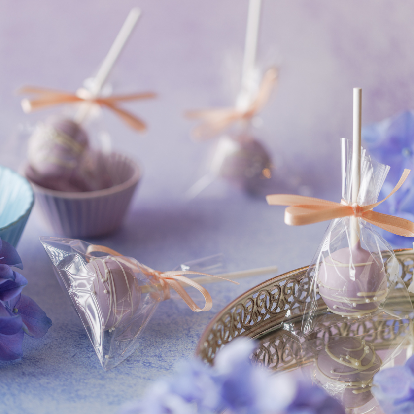 Einzeln verpackte Cake Pops