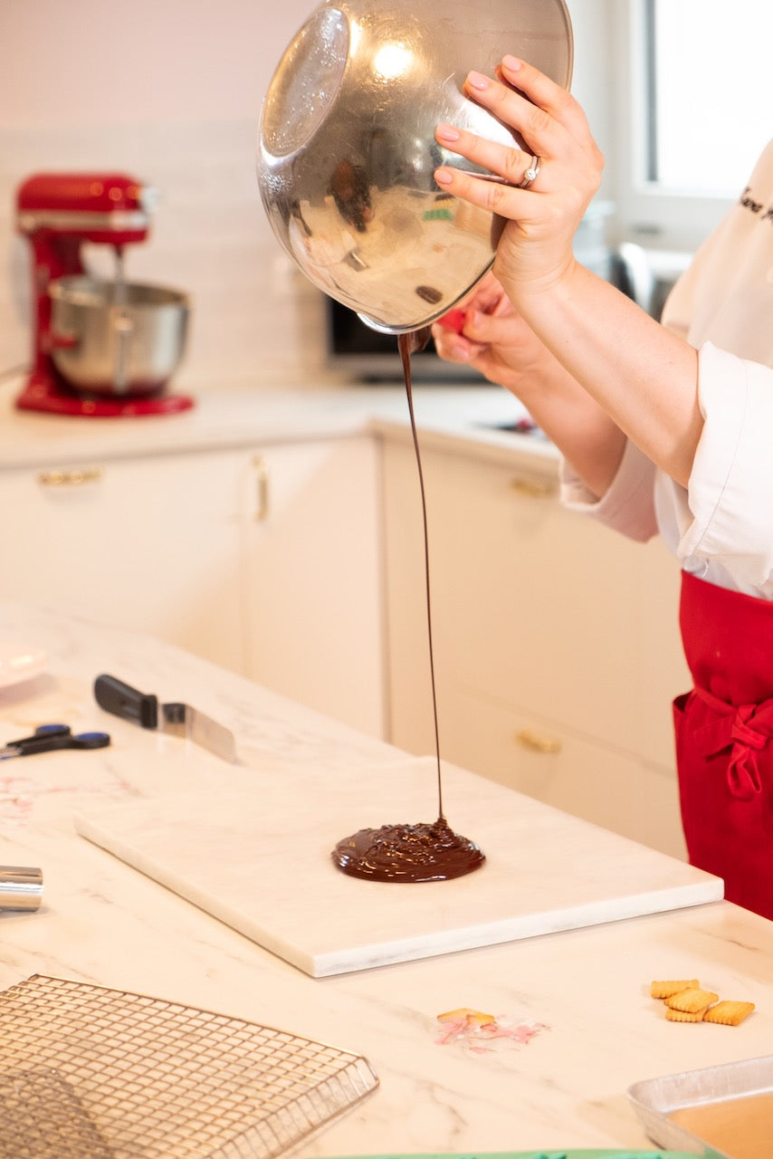 Live-Backevent mit Schokolade