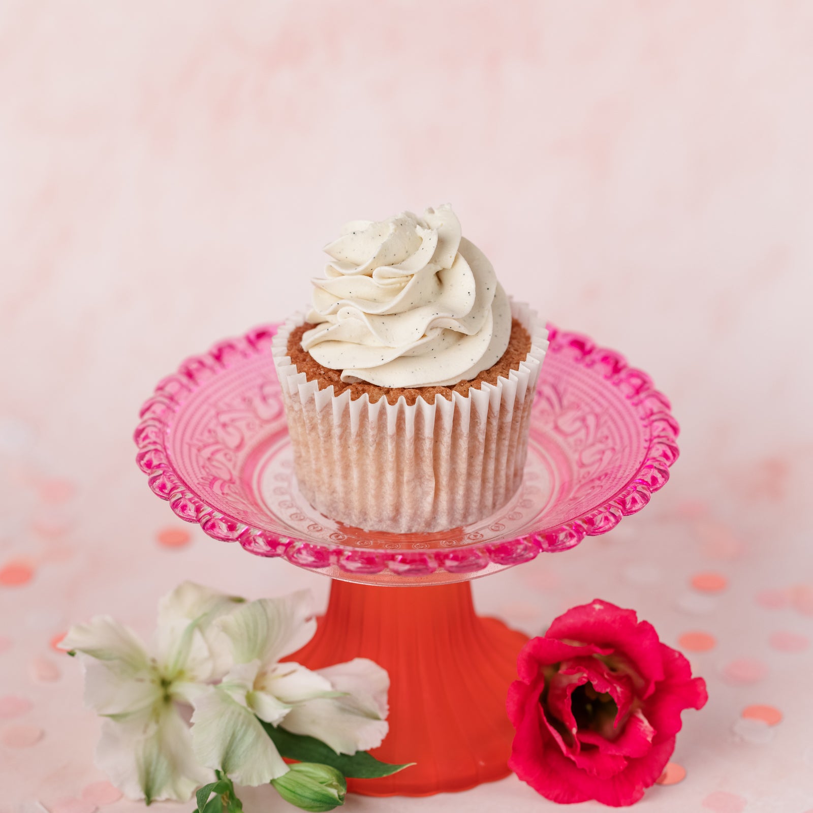 Vanille-Cupcakes mit Vanille-Buttercreme