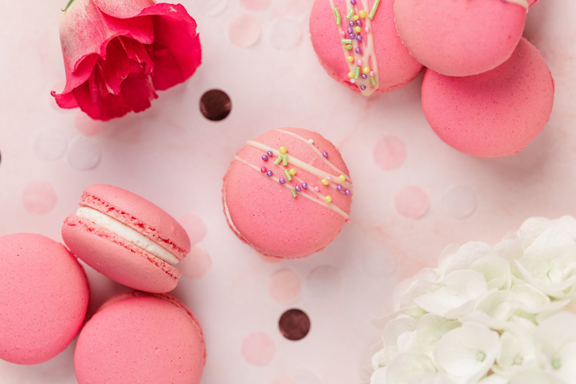 Bachelorette Bake Party with Macarons