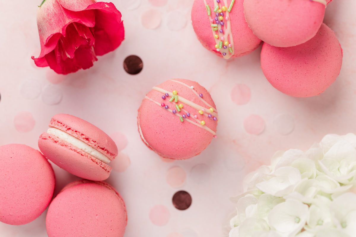 Geburstags Backparty mit Macarons