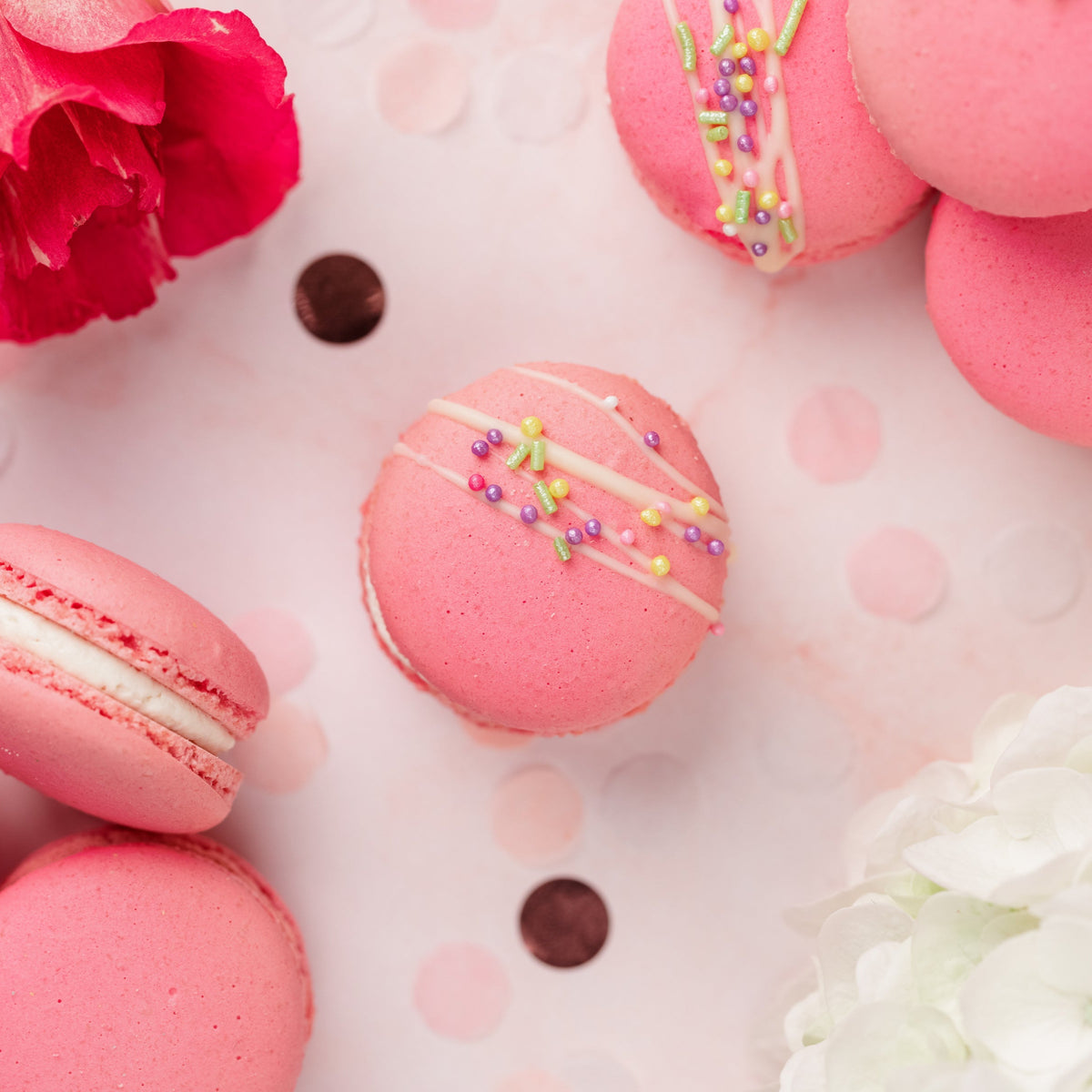 Firmenveranstaltung mit Macarons