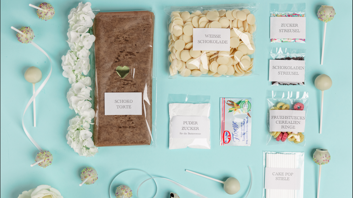 Virtuelle Firmenveranstaltung mit Cake Pop Box