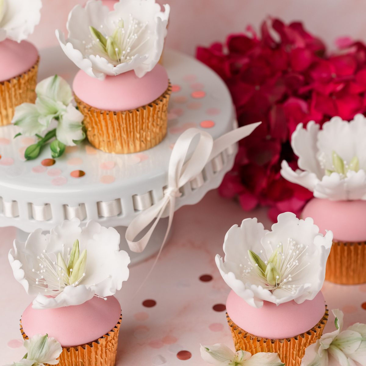 Individually designed cupcake