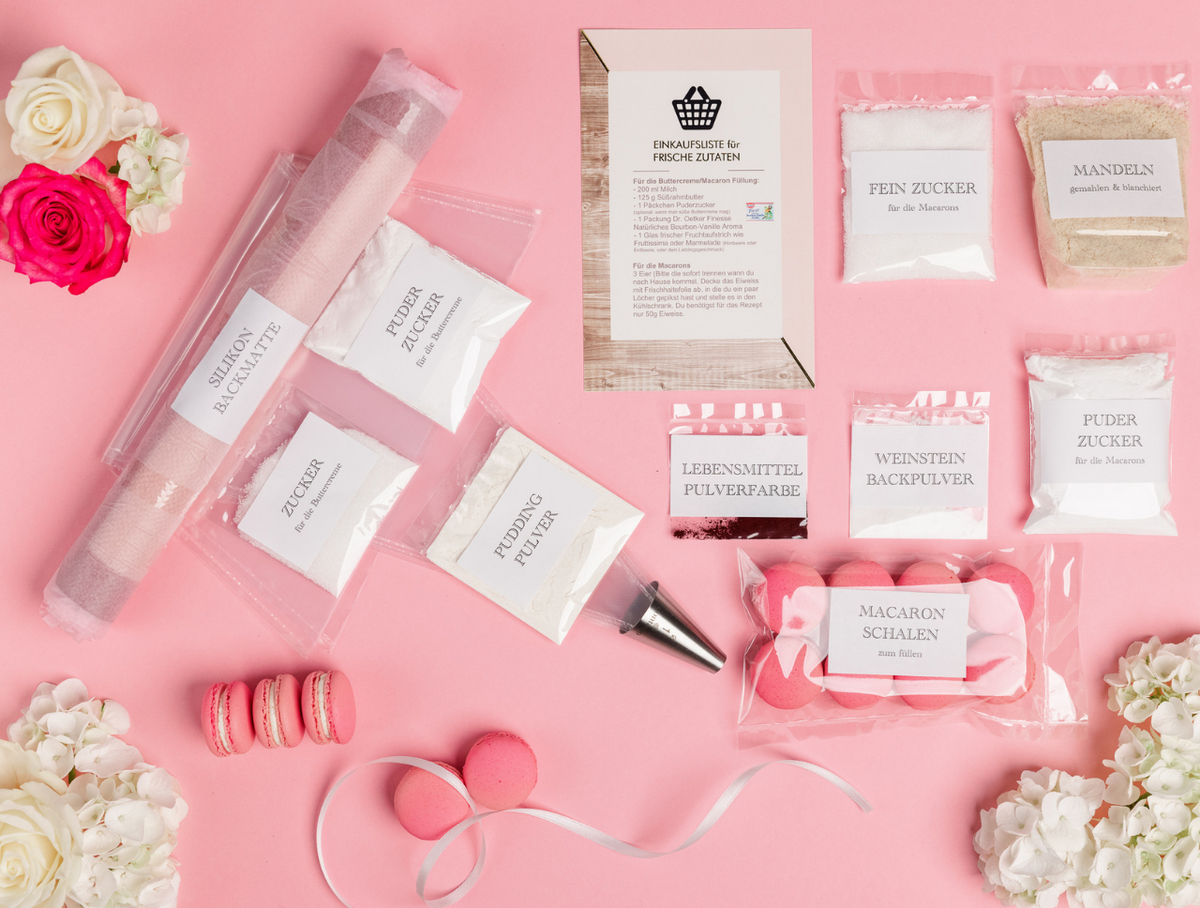 Virtual Secret of the Macarons Course (with home baking kit)